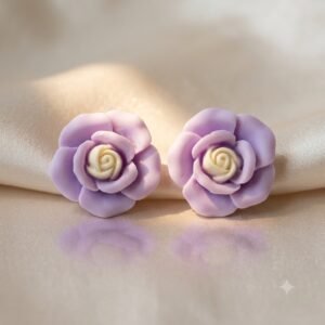 Cute Rose Studs